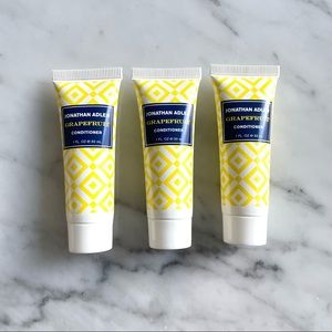 JONATHAN ADLER grapefruit conditioner - travel size - 3 tubes
